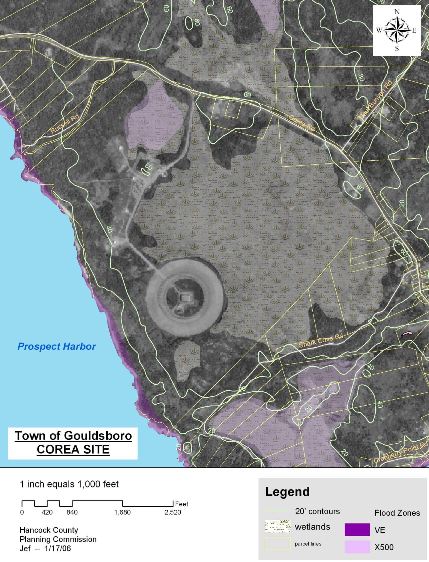 Palom Aquaculture, Land Based Salmon Farming, Topography Map