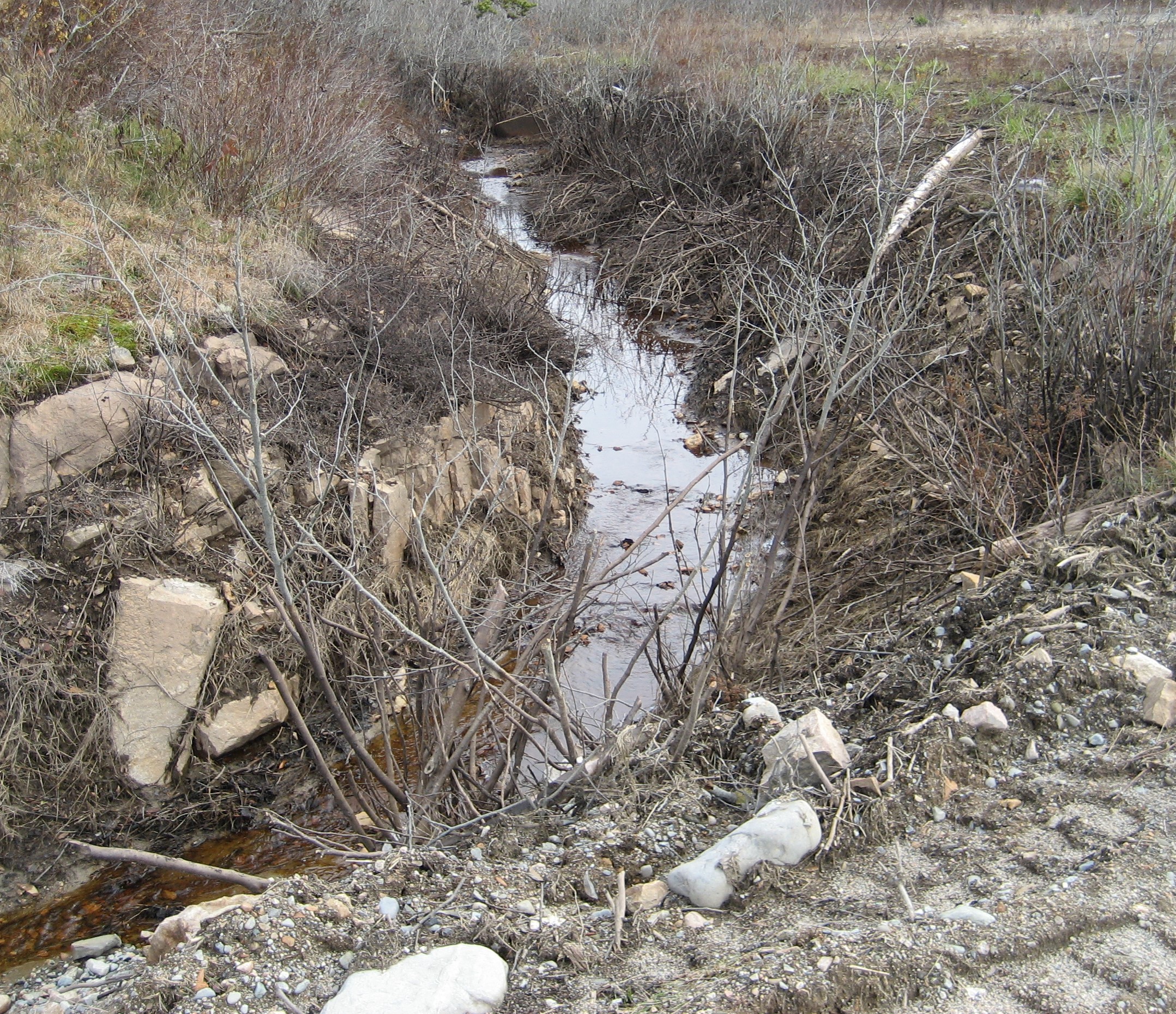 Palom Aquaculture, Perimeter Drain